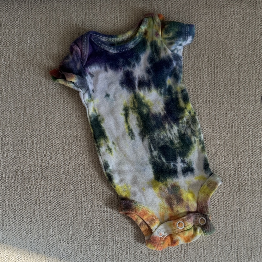 Carter's Multicolor Tie-Dye Bodysuit